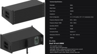 Système Line Array Grand Format Étanche 500W 2x10 Pouces avec Subwoofer 18 Pouces pour Stade, Concert, DJ