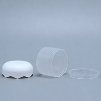 Contenants personnalisés en plastique recyclable de qualité alimentaire de 120 ml à large ouverture avec couvercle à vis pour lait, sucre, slime, pots mignons en PP pour yaourt et pouding