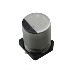 Condensateur SMD à montage en surface 35TGV100M8X10.5, 100 µF, 20 %, 35 V, canal fabricant - Product Image 1