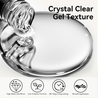BORN PRETTY PRO 20ml Gel de Base Protecteur Anti-Décollement pour Ongles, Top Coat Ultra Brillant Anti-Rayures, Fabricant OEM de Gel Polish de Base