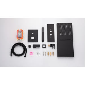 ชุดก๊อกน้ำฝักบัวระบบผสมน้ำฝนน้ำตกที่มีคุณภาพสูงปกปิดได้โรงแรมวิลล่าห้องน้ำที่ซ่อนอยู่ - Product Image 6