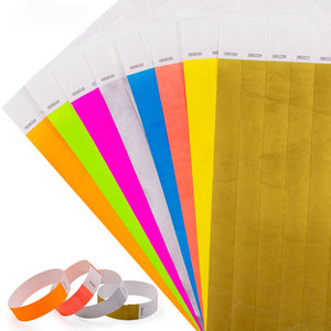 Bracelet en papier Tyvek pour événement de <span class=keywords><strong>concert</strong></span>, billet d'entrée, bracelet de poignet de 3/4 pouce - Product Image 2