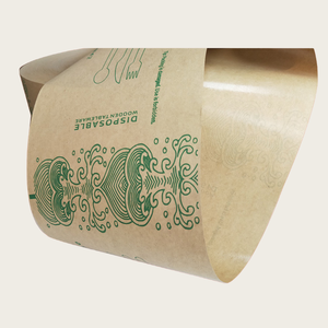 Cấp thực phẩm PE tráng giấy kraft CuộN phân hủy sinh học một mặt cho bao bì quần áo hóa chất bánh tương thích màn hình in ấn - Product Image 5