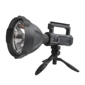 5years Factory Wholesale 12v/24v Ip65 Waterproof Search Light 50w Outdoor With Tripod Searchlight