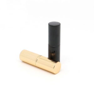 Rouge à lèvres en aluminium de luxe Tubes vides Alun <span class=keywords><strong>Tube</strong></span> d'emballage de cosmétiques de haute qualité Texture rayée 3.5ml <span class=keywords><strong>AL</strong></span> Chip Stick Mini Tubes - Product Image 4