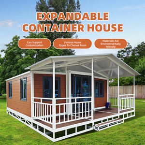 Готовый сборный 20 футов и 40 футов Складной расширяемый сборный контейнер для двух спален переносной для дома - Product Image 1