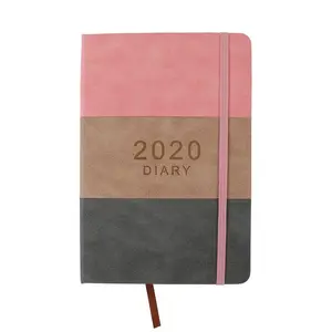 Customize design A5 hard cover Lined Paper Diary stationery journal Motivation Planner Notebook