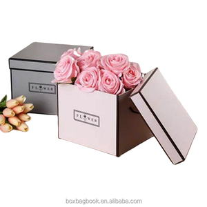 Caja <span class=keywords><strong>de</strong></span> Cartón <span class=keywords><strong>de</strong></span> Lujo para Pasteles, Dulces y Flores, Caja <span class=keywords><strong>de</strong></span> Regalo para Bodas y Cumpleaños, Cajas Cuadradas <span class=keywords><strong>de</strong></span> Terciopelo para Flores - Product Image 4