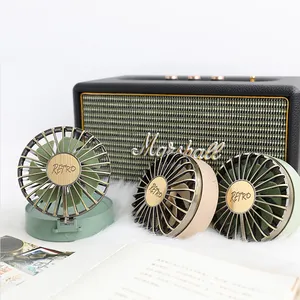 2022 Lui Mini Usb Met Spiegel En Led Light Opvouwbare Oplaadbare Batterij Hals Fan