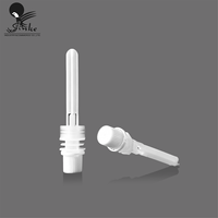 Capuchon de bec verseur en plastique coloré personnalisé de 8,6 mm avec tube long pour sachets d'emballage alimentaire (gelée, pouding, crème glacée)