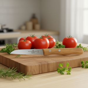 Couteau à tomates Schwerkron 10 cm à bord dentelé pour une coupe précise - Product Image 3