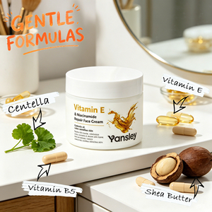Crema Facial Hidratante Antioxidante Yansley con Vitamina C, Colágeno Hidrolizado, Antiarrugas, Blanqueadora, Loción para el Cuidado de la Piel - Product Image 4