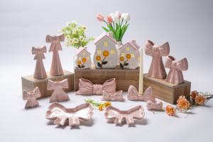 Micro Paysage Porcelaine Décorations Petit Blanc Lumineux <span class=keywords><strong>Maison</strong></span> <span class=keywords><strong>De</strong></span> Noë<span class=keywords><strong>l</strong></span> Nouvel An Céramique Décoration Graduation Ramadan Cadeau - Product Image 4