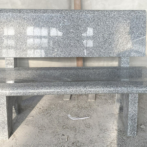 Banco de granito de piedra natural de cementerio de tamaño personalizado lápida y Monumento gris oscuro de China - Product Image 3