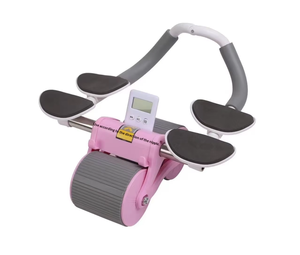 Rueda Abdominal <span class=keywords><strong>con</strong></span> Rebote Automático y Soporte para Codos, Entrenamiento Seguro para <span class=keywords><strong>Principiantes</strong></span> y Profesionales - Product Image 1