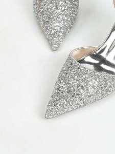 Zapatos de Tacón Alto con Lentejuelas y Punta en Pico, Moda Primavera-Verano 2024 - Product Image 6