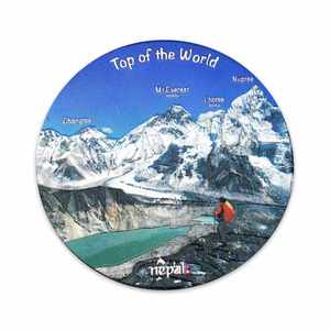 Wholesale Personalized Souvenir Refrigerator Aluminium Foil Paper Custom Made <b>Fridge</b> Magnet - Product Image 2