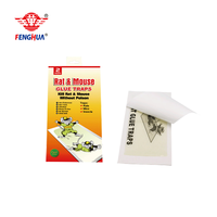 Piège à colle pliable en carton pour petits rongeurs, souris et rats, avec logo et taille OEM, pour usage intérieur