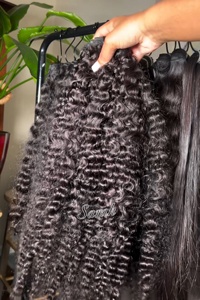 Vente en gros d'extensions de <span class=keywords><strong>cheveux</strong></span> humains lisses d'os de <span class=keywords><strong>cheveux</strong></span> bruts vietnamiens Original Double trame dessinée vendeur de paquets de <span class=keywords><strong>cheveux</strong></span> bouclés birmans - Product Image 5