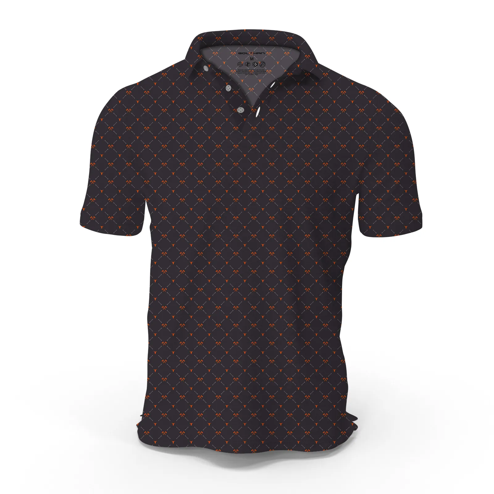 Abbigliamento da Golf all'ingrosso con tasca con stampa Logo personalizzata camicie da Golf ad asciugatura rapida magliette da Polo sportive