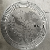 Couvercle de manhole résistant aux déformations pour projet d'assainissement municipal