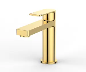 Factory supply discount price golden basin faucet brass basin faucet