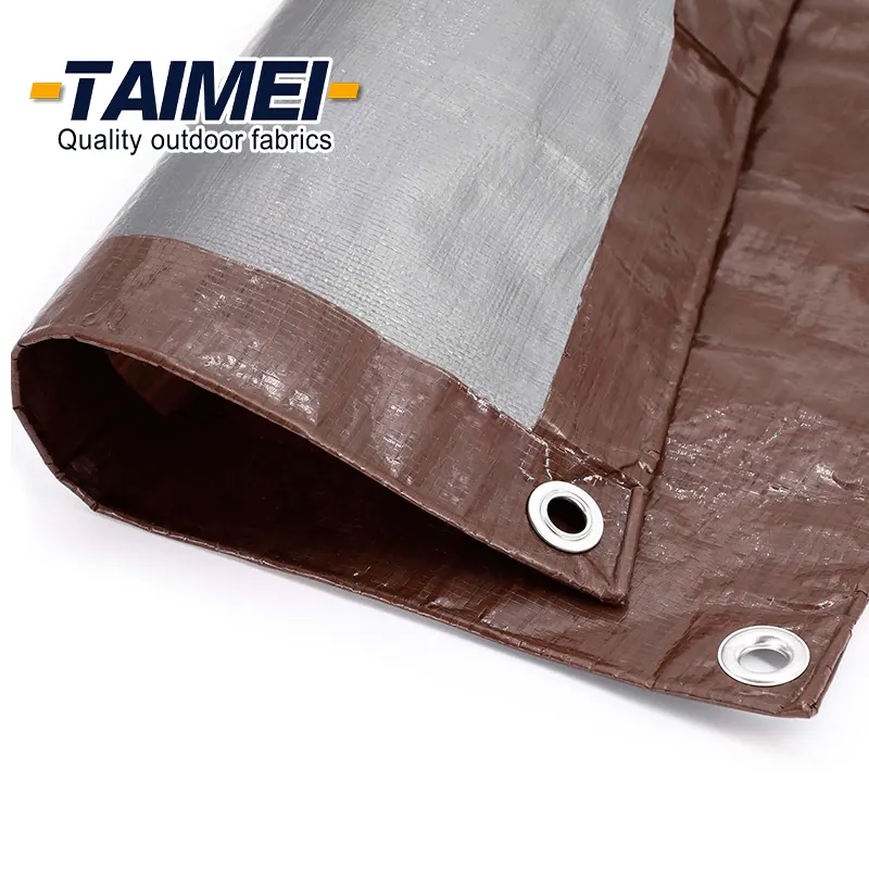 Wear-resistant PE Tarp Middle Duty PE Coated Plastic Tarpaulin Waterproof PE Tarpaulin Covers Rain Cloth Tarpaulins