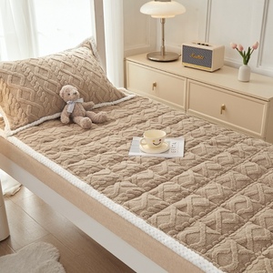 Matelas Tatami Pliant Portable, Coussin de Lit Simple Doux en Taffetas Tricoté, Tapis de Sol pour Dortoir Étudiant et Maison - Product Image 2