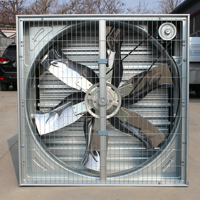 Industrieller Elektrischer FRP Konischer Abluftventilator mit Glasfaserflügeln Kugellager für Geflügelfarmen Gewächshäuser OEM/ODM 220/380V