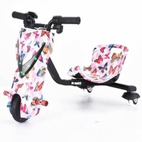 Trottinette Électrique Transfrontalière pour Enfants, Mini Véhicule Intelligent à Trois Roues de 6,5 Pouces pour Drifting, Vitesse 8-10 km/h