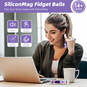 Thiết Kế Mới <span class=keywords><strong>2025</strong></span> Nam Châm Bóng Vòng Đeo Tay Từ Thần Kinh Bóng Vui Vẻ Phát Hành Căng Thẳng Cứu Trợ Đồ Chơi Cho Người Lớn - Product Image 2