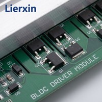 Lierxin LEX-CHAINSAW-BL ENIG Gergaji Rantai Listrik Tanpa Sikat BLDC Daya Tinggi PCB 4-Lapisan 40V/60V FOC Rem Rantai Kickback
