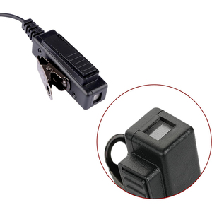 D hình dạng hai cách phát thanh tai nghe với PTT Walkie Talkie tai nghe xoay <span class=keywords><strong>Boom</strong></span> <span class=keywords><strong>microphone</strong></span> cho Motorola cls1110 rdm2070d CP200 cp200d - Product Image 2
