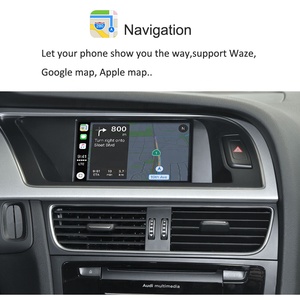 Siri-cámara trasera inalámbrica para coche, interfaz Siri con GPS, para AUDI, Android, Auto CarPlay, A4L, A5, Q5 - Product Image 5