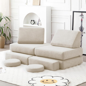 Ensemble de canapés modulaires pour enfants Giving Tree, siège en mousse avec accoudoirs pour enfants de 3 ans et plus - Product Image 1