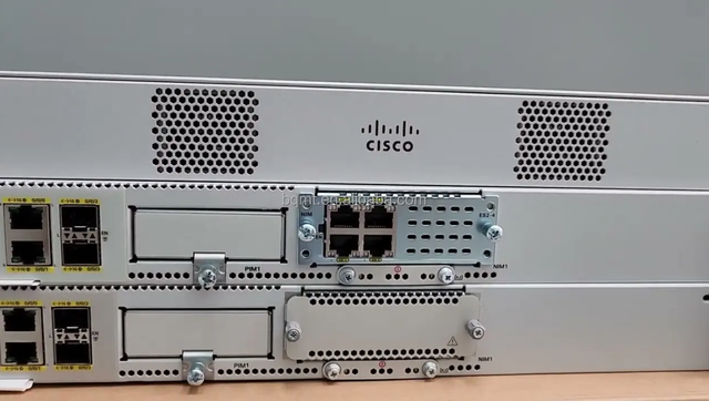 For C8200L-1N-4T C8200L Series 1RU Enterprise Router with 1 NIM Slot 4 Gigabit Ethernet WAN Ports Modem Function WiFi 6