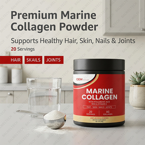 Colágeno Hidrolizado de Pescado en Polvo de Primera Calidad, Marca Privada OEM, con Vitaminas para el Cabello, la Piel, las Uñas y las Articulaciones, Suplemento de Belleza - Product Image 2