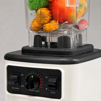 Lohas Commerciële Sapblender, Heavy Duty, Hoge Snelheid, Elektrische Keukenmachine, Restaurant, Café, Vers Fruit, Voedselverwerking