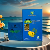 Tisane Bien-être Winstown aux Chrysanthèmes, Baies de Goji et Graines de Cassia – Soin des Yeux Clair et Lumineux, Détox Santé, Infusion aux Herbes, Sachet de Thé Vert