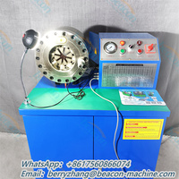 Machine automatique de rétrécissement de tuyau d'acier Machine hydraulique de sertissage de tuyau Échafaudage de tube en acier Tube rond rétrécissement carré de tube