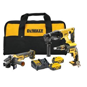 Ensemble d'outils sans fil DeWalt 3 pièces avec chargeur de batterie et sac pour une utilisation à la maison et en atelier - Product Image 1