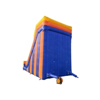 Toboggan gonflable commercial à double piste pour parcs d'attractions - Certifié CE, capacité inférieure à 30 kg, 3-5 passagers