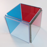 Plaque solide transparente en polycarbonate moderne sur mesure, épaisseur 2-20 mm