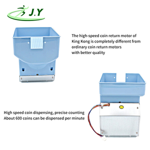 JY 110/220V Hopper à pièces grande capacité, haute vitesse, durable et résistant à l'usure pour les machines à monnayeur et les machines de jeu - Product Image 6