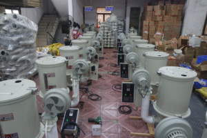 <span class=keywords><strong>Zillion</strong></span> – Broyeur à granulés automatique en acier inoxydable, capacité 50 kg, chauffage 4,5 kW, température constante, trémie de séchage, 380 V/3 phases - Product Image 5
