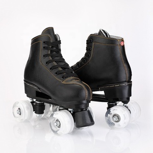 Scarpe a rotelle per pattinaggio su pista di pattinaggio lampeggianti di qualità durevole all'ingrosso comode scarpe da pattini a rotelle deby quad - Product Image 5