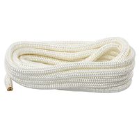 Corde marine en Nylon Polyamide Double tressé noir blanc coloré 16 mm * 200 220 m pour le forage pétrolier offshore de drisse de Yacht