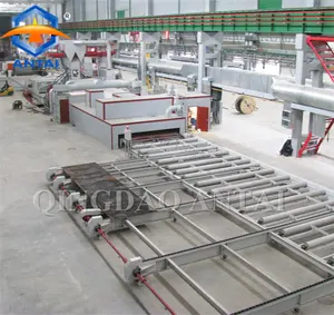 Steel Plate Preservation Line Roller Conveyor Pass-Through Type Shot Blasting And Painting Machine