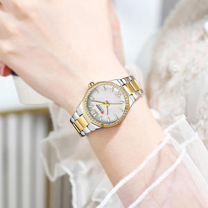 Montre-bracelet à quartz décontractée Curren 9103 pour femme, design de luxe, montre femme, montre bracelet lumineuse pour femmes - Product Image 4