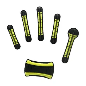 定制标志品牌手套配件tpr贴片，用于工作手套指节和手指保护